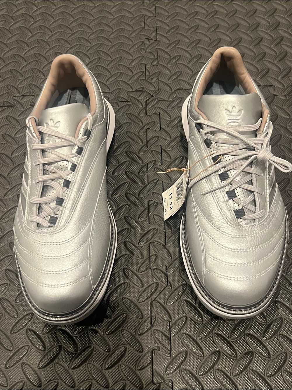 adidas MC70 Metalwood Golf ‘Silver Metallic’ JQ7260 Size 11 - Picture 3 of 9